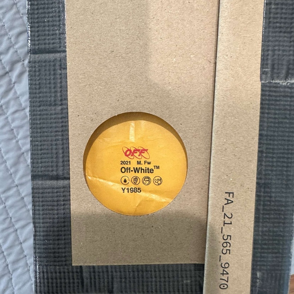 Authentic Nike Dunk Low Off-White Lot 9 (Stock X Verified) - Picture 11 of 12